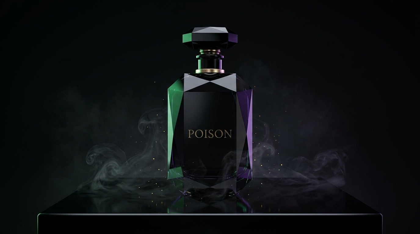POISON black crystal bottle